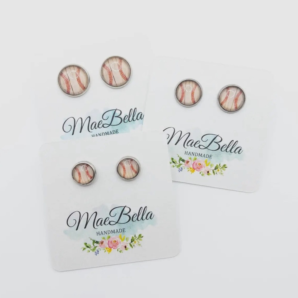 Baseball Earrings ⚾️